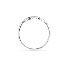 Load image into Gallery viewer, Maid's Sterling silver Claddagh ring (smaller size)